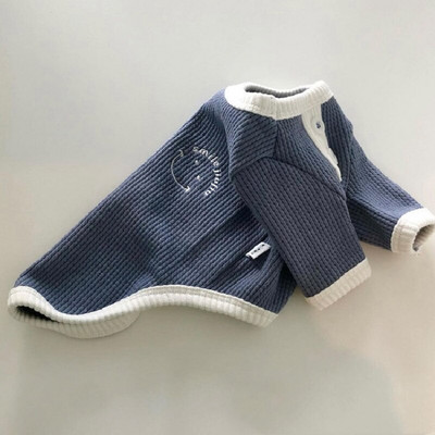 Kutya póló Tavaszi őszi kisállat póló macska kiskutya ruhák chihuahua ruházat póló pizsama Yorkie pomerániai kutyus jelmezek