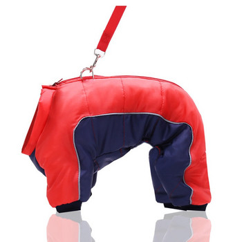 Νέο XS-2XL τριών στρώσεων αδιάβροχο βαμβακερό ρουχισμό σκύλου με αντανάκλαση χειμωνιάτικο ζεστό παλτό Μικρό μπουφάν στολή για κατοικίδια για μπουλντόγκ Τσιουάουα