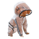 Koera vihmamantel Koerariided Läbipaistev vihmamantel Kerge veekindel mantel koertele Lemmikmantel Väike koerakass Chihuahua TeddyJumpsuit
