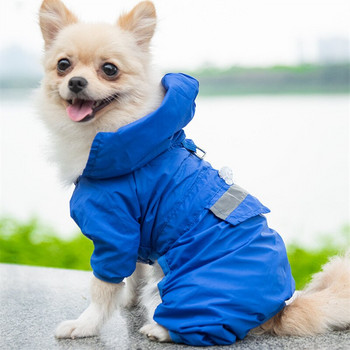 Factory Direct sales Αδιάβροχο σκύλου Reflective Pet Clothes Dog Clothing Waterproof Yorkie Poodle Bichon Pomeranian Schnauzer Corgi