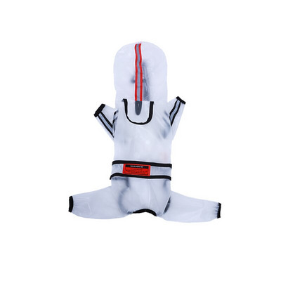 HOOPET Pelernă de ploaie pentru animale de companie, cățeluș, cu glugă, transparentă, impermeabilă, pentru câini mari, haine pentru animale