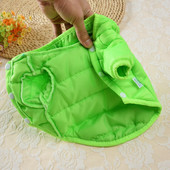 Koerariided Talvine sulejope Lemmikloomariided väikestele ja keskmistele koertele Mantel kutsikale kapuuts Kassi jope Puuvillane polsterdatud leivariided