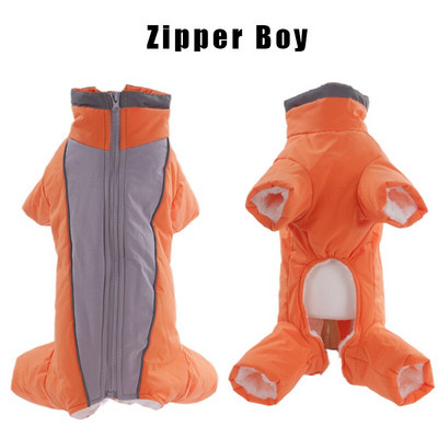 Soe paks isase koerte kombinesoon väikestele koertele Talvine lemmikloom Donw jope Yorkshire mops Bichon Kombinesoonid Kutsika maskotid Riided