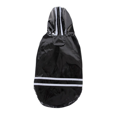 Лято на открито Puppy Pet Rain Coat S-XL Hoody Водоустойчиви якета PU дъждобран за кучета, котки, дрехи, дрехи на едро #F#40JE14