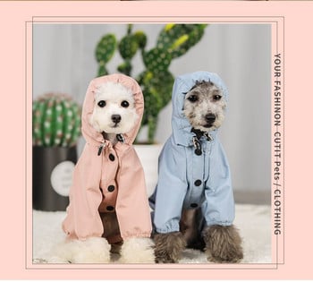 Αδιάβροχο μπουφάν Perro Dog Clothes Jacket Αδιάβροχο Διχτυωτό Αναπνέον Ανακλαστικό Παλτό Αδιάβροχο Σκύλου Roupa Puppy Abrigo