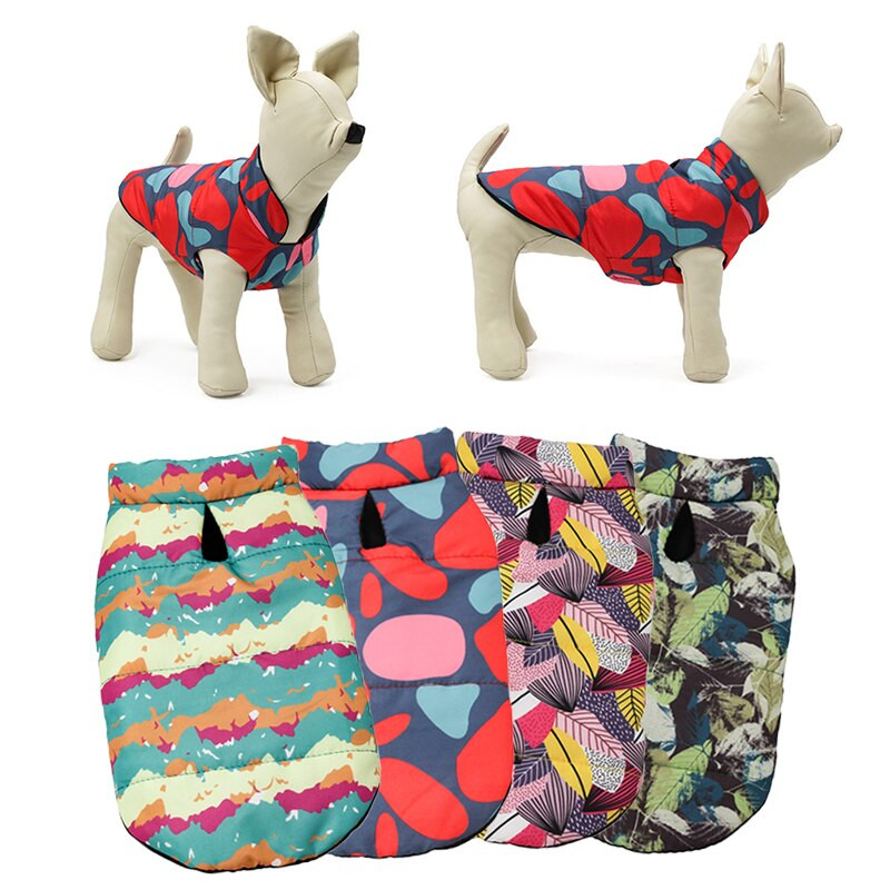 Vestă caldă pentru câini pentru animale de companie Chihuahua Pug Haine Jachetă pentru câini Haina pentru câini Haina pentru câini de talie mică și mijlocie Îmbrăcăminte de toamnă și iarnă