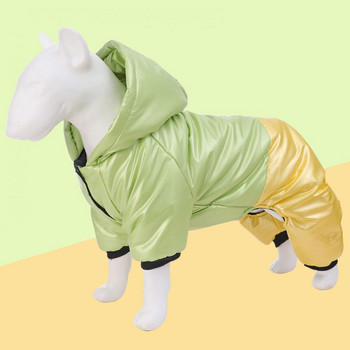 Χαριτωμένα κατοικίδια Ρούχα με Κοστούμι για κατοικίδια Χειμερινά ρούχα για σκύλους που ταιριάζουν ελαφρύ παλτό για το σπίτι