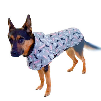 S-4XL Αδιάβροχο για σκύλους Χαριτωμένα κατοικίδια σκυλιά Raincape Ρούχα για μικρά μεγάλα σκυλιά Poncho Golden Retriever Rain Coat Αδιάβροχα ρούχα για κατοικίδια