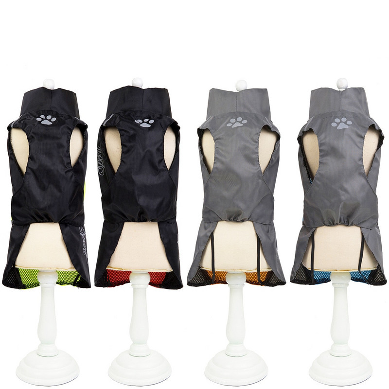 Lemmikloomakoera vihmamantel Veekindel peegeldav koerajope Hingav ründevihmamantel Suurtele koertele Rõivad Riided Lemmikloomatarbed