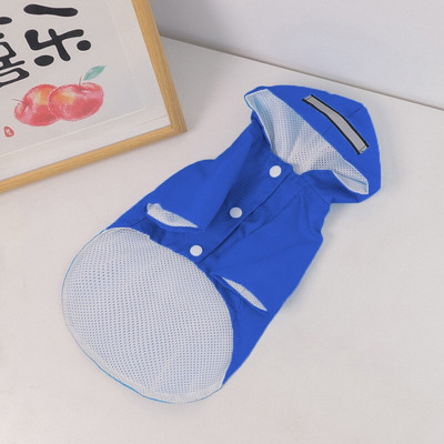 S-XL Animale de companie Haine pentru câini Mantale de ploaie cu glugă Bandă reflectorizante pentru câini Haină de ploaie Jachete impermeabile Îmbrăcăminte respirabilă în aer liber pentru căței