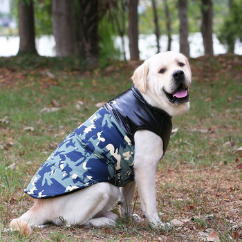 Μικρό, μεσαίο μεγάλο μπουφάν για σκύλους για κατοικίδια, χειμερινά ζεστά ρούχα για σκύλους για το Labrador αδιάβροχο παλτό μεγάλου σκύλου Chihuahua Γαλλικά μπουλντόγκ ρούχα