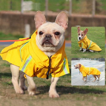 ΝΕΟ S-5XL Χειμερινό αδιάβροχο για σκύλους Φόρμες για σκύλους Αδιάβροχο για σκύλους Μεγάλο μεγάλο αδιάβροχο σκύλου Ρούχα για μικρό κουτάβι Αξεσουάρ