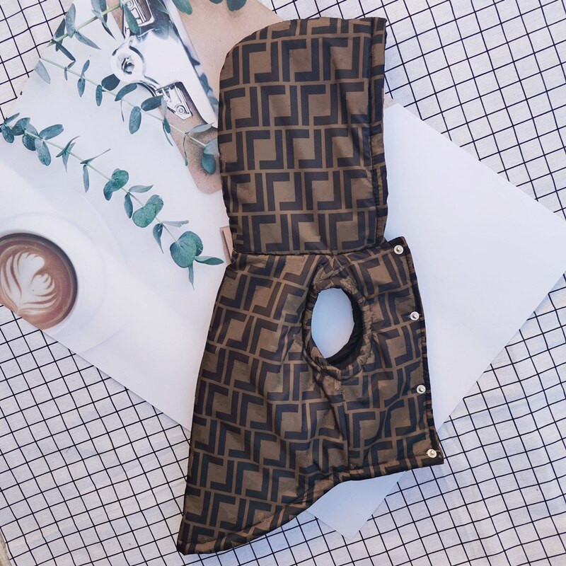 INS rudens žiemos naminių gyvūnėlių medvilninė liemenė Nauja meškiukas bichonas šnauceris prancūzų buldogas katė sustorėjęs šunų medvilninis paltas dizaineris pūkinė striukė