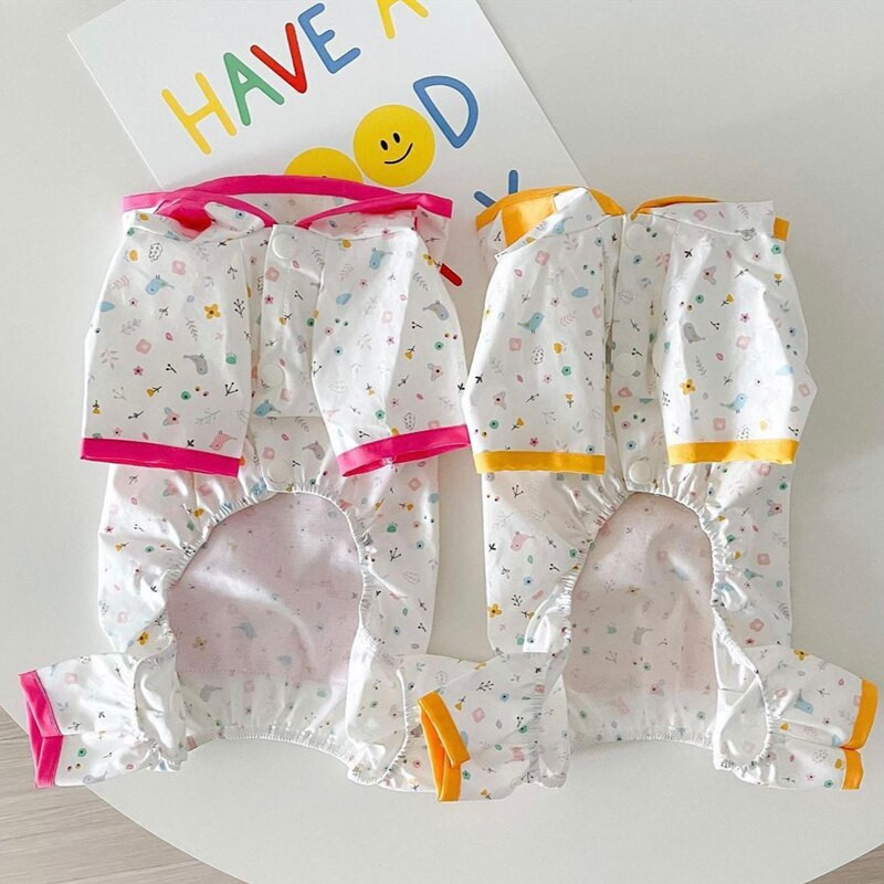 Šteniatka, pršiplášť, štvornohý, nepremokavý, oblečenie, plyšový medvedík, roztomilé, daždivý deň, artefakt, pončo, oblečenie, štyri ročné obdobia, univerzálne