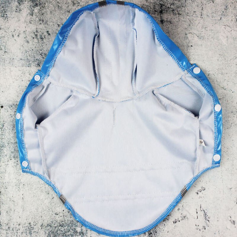 Lemmikloomariided koertele Veekindel koeramantel jope Peegeldav koerte vihmamantel riided väikestele ja keskmistele koertele, rihmapandlaga riided