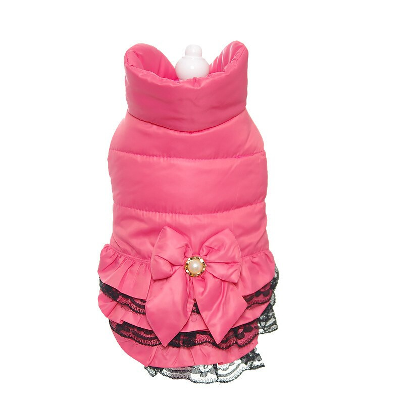 Naujas naminių gyvūnėlių medvilninis paltas Striukė Suknelė Teddy Dog Drabužiai naminiams gyvūnėliams Rudens ir žiemos modeliai šuniukų naminių gyvūnėlių drabužiai