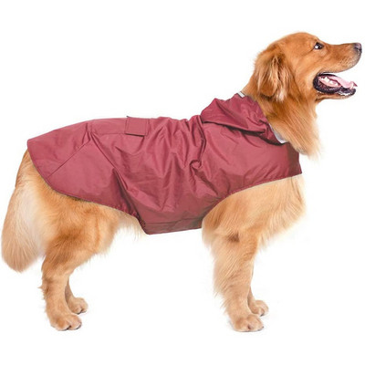 Manta de ploaie reflectorizanta pentru caini Manta de ploaie pentru caini mici, mari, haine impermeabile, Golden Retriever, labrador, pelerină de ploaie, costume pentru animale de companie