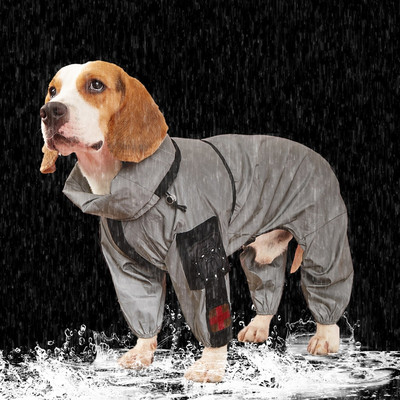 Αντιηλιακό αντανακλαστικό μπουφάν Αδιάβροχο αδιάβροχο σκύλος εξωτερικού χώρου για σκύλους κατοικίδιων ζώων Προϊόντα για κατοικίδια για σκύλους γάτα Ρούχα εξωτερικού χώρου