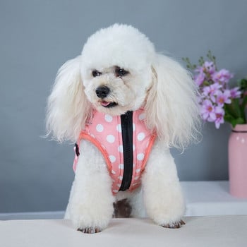 Σκύλος Pet Χειμώνας Σκύλος Ζεστά Ρούχα Γιλέκο Κουκκίδες Ένδυση Ζωντανή Ζωγραφιά Κουτάβι Ολόσωμη φόρμα Χειμώνα & Φθινοπωρινό παλτό