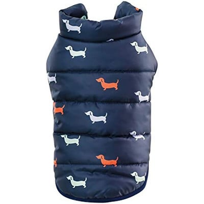 Палто за куче за дакел Зимно палто за кученце Палто Водоустойчиво яке за кучета Топло палто за кучета от руно Зимно палто за кучета за малки и средни кучета