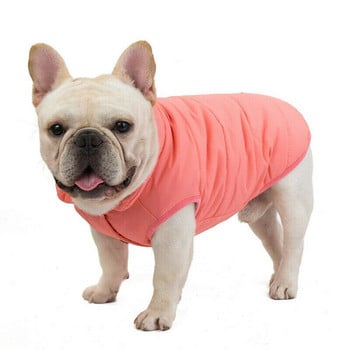 Ρούχα για σκύλους για κατοικίδια Pitbull Pug Shar Pei Ρούχα φθινοπώρου και χειμώνα Βαμβακερό γιλέκο Pitbull