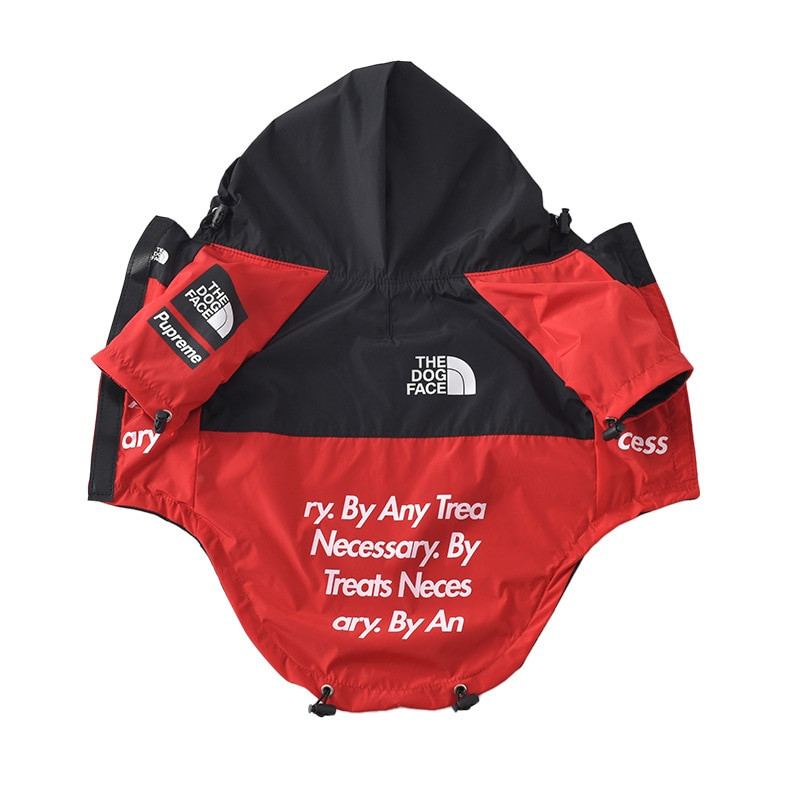 PSM Haine pentru animale de companie Jachete pentru câini Impermeabil Respirabil Îmbrăcăminte cu glugă la două picioare Strat interior Plasă Respirabil Nu înfundat Articole pentru animale de companie