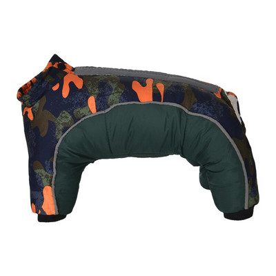 Нови памучни дрехи за домашни любимци Есен и зима Топли дрехи за големи кучета Светлоотразителни дрехи за кучета Дрехи за домашни любимци на едро