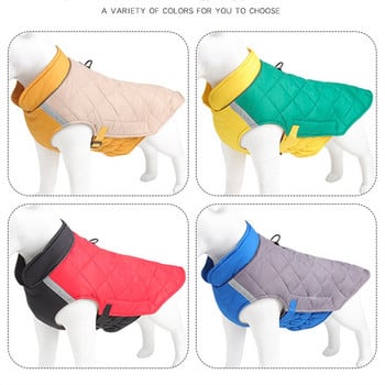 Χειμερινά ρούχα για σκύλους κατοικίδιων ζώων Σούπερ ζεστό μπουφάν Πιο χοντρό βαμβακερό γιλέκο αδιάβροχο μικρόσωμο σκύλο Ρούχα για κατοικίδια για κουτάβι Τσιουάουα