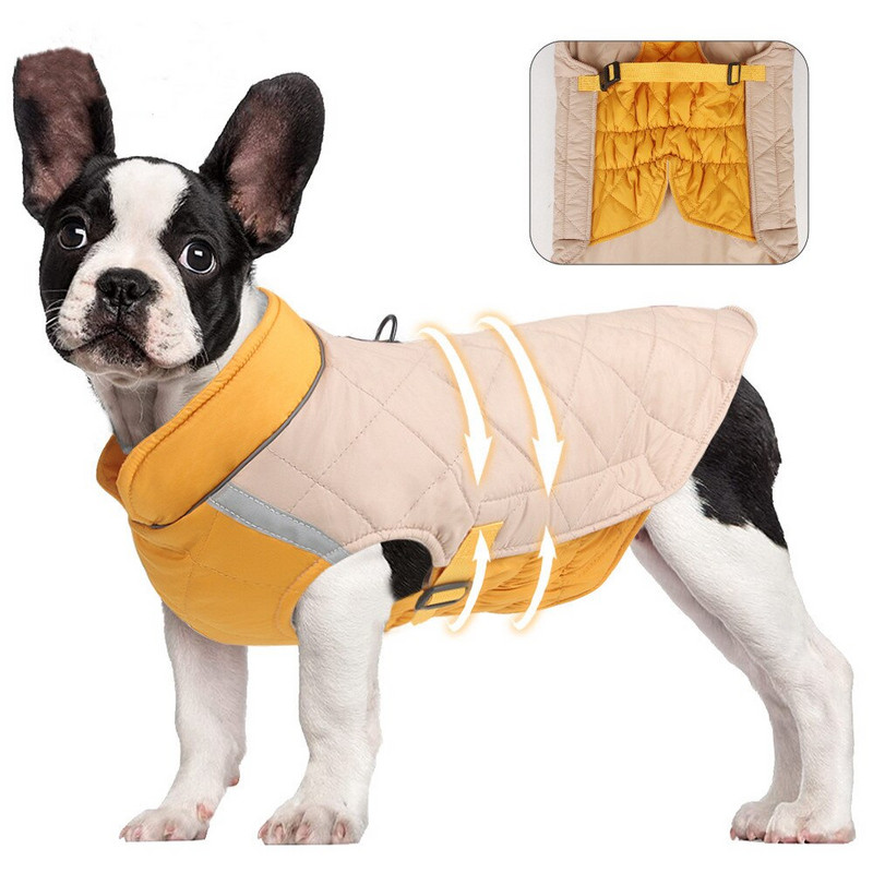 Zimné oblečenie pre psov, super teplá bunda, hrubšia bavlnená vesta, nepremokavá bunda pre malé psy, oblečenie pre šteniatka čivavy