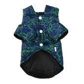 Bunda pre domáce zvieratá pre psov, jeseň/zima, bavlnená prešívaná bunda pre psov, zahustený stojatý golier, páperové bundy