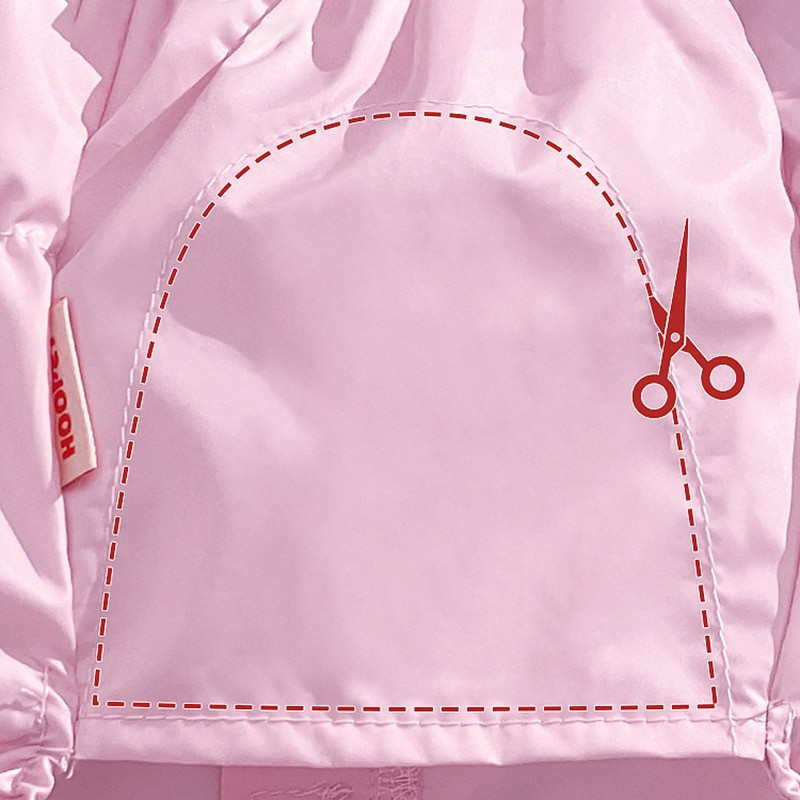 HOOPET 4 spalvų šunų lietpaltis, lauko šuniuko lietpaltis XS-2XL vandeniui atsparus lietpaltis šunims Naminių gyvūnėlių kombinezonas Drabužiai naminių gyvūnėlių reikmenys