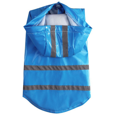 Koera vihmamantel helkur Lemmiklooma riided Riietus Veekindel jope Yorkie Poodle Bichon Pomeranian Schnauzer Corgi kapuutsiga vihmamantel