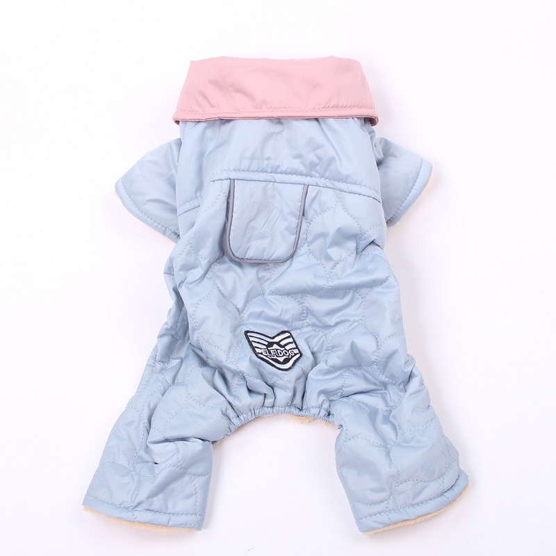 Nou câine, pisică, salopetă caldă, hanorac, îmbrăcăminte pentru cățeluș, haină de iarnă, haină, ținută, model ondulat