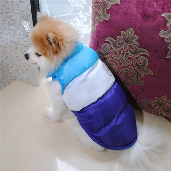 Ζεστό χειμωνιάτικο γιλέκο σκύλου Ropa Mascota Honden Jasjes Chihuahua Ρούχα για σκύλους Παλτό Μπουφάν Dachshund Αντιανεμικό για σκύλους Ρούχα Abrigos Perro