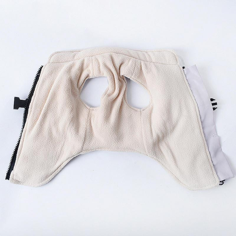 Koerte talvejope Reguleeritav termiline koerte mantlid väikestele koertele Väike koeramantel talvekoera riided Soe koera lumekostüüm rind ja selg