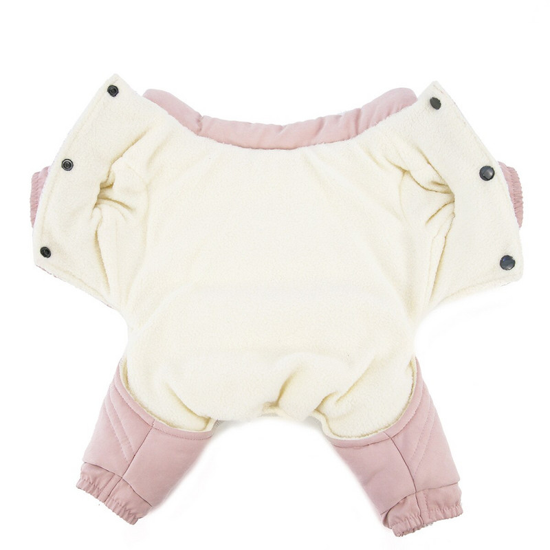 Зимни нови дрехи за кучета Ежедневни четирикраки дрехи с памучна подплата Дрехи за домашни любимци Зимно памучно палто за домашни кучета Дебело подплатено яке