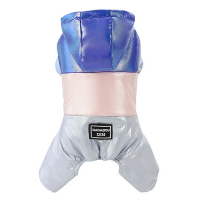 Žieminiai šunų drabužiai Šunų pūkiniai šunų kombinezonai Žieminis paltas Neperšlampamas šunų paltas su gobtuvu Šunų drabužiai