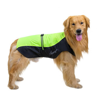 S-9XL Νέο αδιάβροχο για σκύλους κατοικίδιων ζώων Αδιάβροχο μπουφάν Αναπνεύσιμο αδιάβροχο για μεγάλους σκύλους Γάτες Ενδύματα Ρούχα Προμήθειες για κατοικίδια Στολή