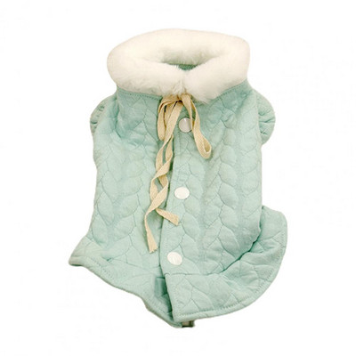 Lemmikloomariided Palus kaelarihm Vajutusnupp Kudumine Palistamine Pehme Mugav Riietus Kaitse Nahka Koera pidžaama Väike õhuke kutsikariietus