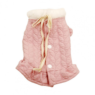 Lemmikloomariided Palus kaelarihm Vajutusnupp Kudumine Palistamine Pehme Mugav Riietus Kaitse Nahka Koera pidžaama Väike õhuke kutsikariietus