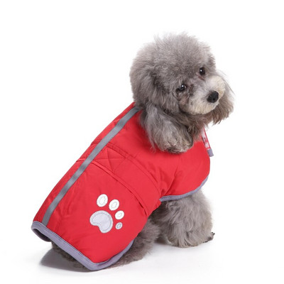 Haine de iarnă pentru câini de dublă uzură Jachetă de iarnă pentru câini mici și mari Chihuahua ținute pentru buldog francez Haine pentru animale de companie