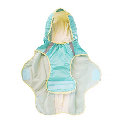 Reflexná pláštenka pre psov pre malé, stredné, veľké psy, nepremokavá bunda, pláštenka, oblečenie, corgi, labrador, bradáč, mops CTC04