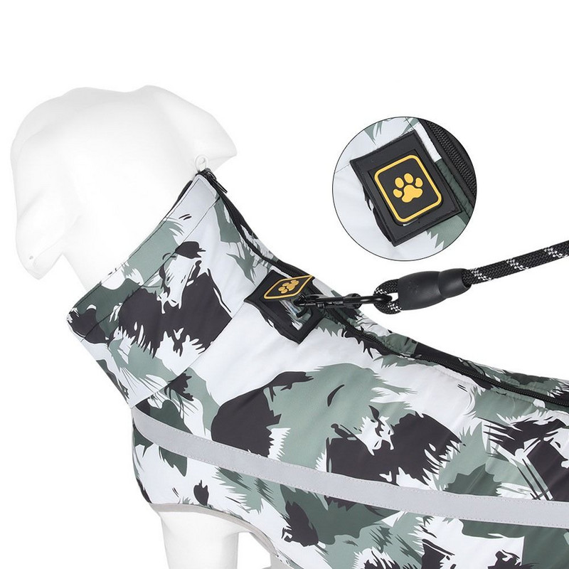 Paks helkurrihm, polsterdatud fliis helkur, soe mantel Lemmiklooma vest koera jope kutsika riided