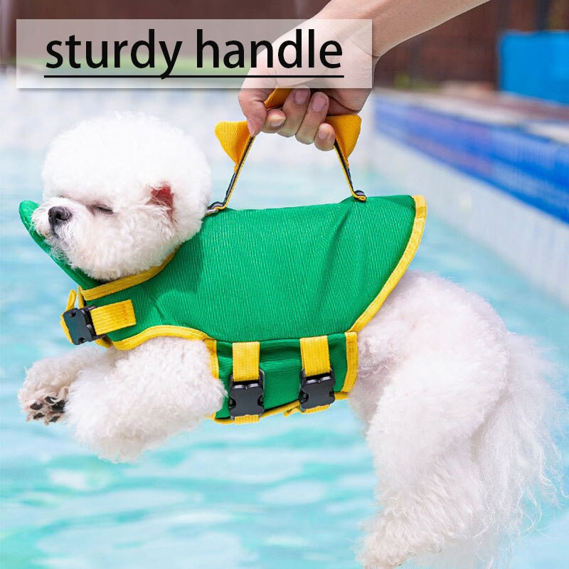 Prsluk za plivanje za pse Slatki prsluk za spašavanje za pse za plutanje Ripstop sigurnosni prsluk za pse za plivanje Reflektirajući kupaći kostim za pse