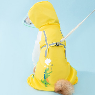 XS-7XL Pláštenka pre psov, štvornohý nepremokavý obleček do dažďa pre domáce zvieratá, Ropa Para Perritas, oblečenie pre psov pre veľké psy, módna pláštenka