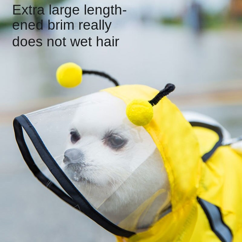 XS-7XL Pláštenka pre psov, štvornohý nepremokavý obleček do dažďa pre domáce zvieratá, Ropa Para Perritas, oblečenie pre psov pre veľké psy, módna pláštenka