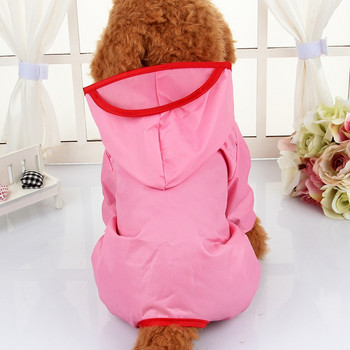 Επώνυμα αδιάβροχα με κουκούλα για σκύλους για κατοικίδια Αδιάβροχα ρούχα για μικρά σκυλιά Chihuahua Yorkie Dog Raincoat Poncho Puppy Rain Jacket XS-XXL
