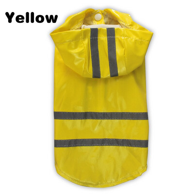 S-XL, vară, în aer liber, cățeluș, haină de ploaie, jachete impermeabile, cu dungi reflectorizante, PU, pentru câini, pisici, îmbrăcăminte, haine