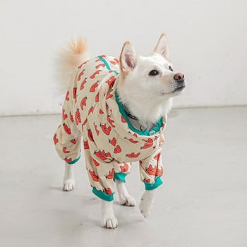 Ρούχα αδιάβροχο για σκύλους κατοικίδιων ζώων Αδιάβροχο μπουφάν για κουτάβι Casual Cat αδιάβροχο μπουφάν Εξωτερική κουκούλα αδιάβροχο ένδυμα Ολόσωμη φόρμα Προμήθειες για κατοικίδια