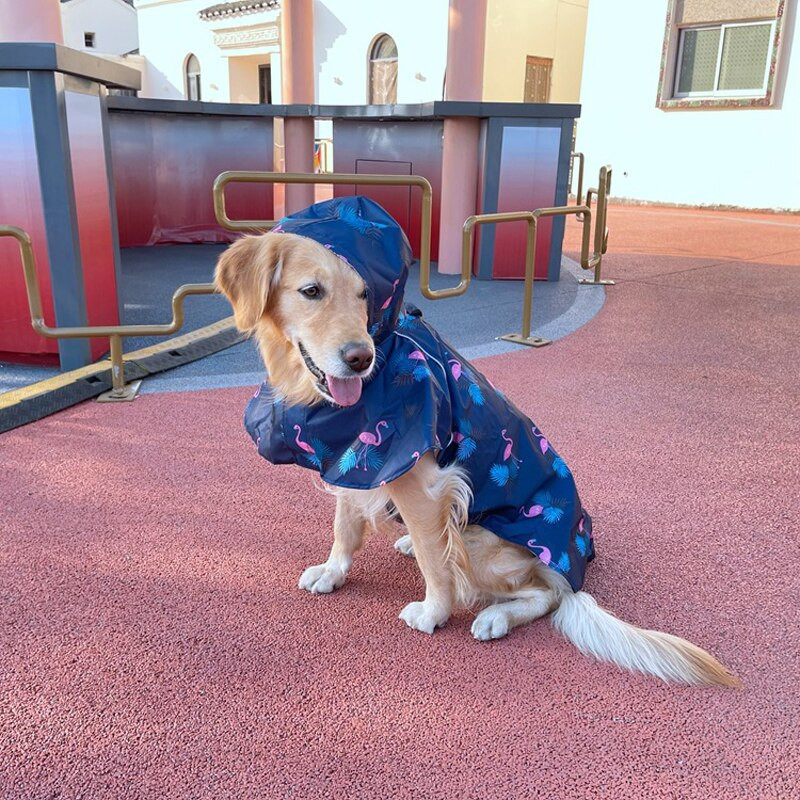 Manta de ploaie pentru caini Manta de ploaie pentru animale de companie Haine impermeabila pentru caini pentru caini mici mari Poncho Golden Retriever haina de ploaie Haine pentru animale de companie S-4XL